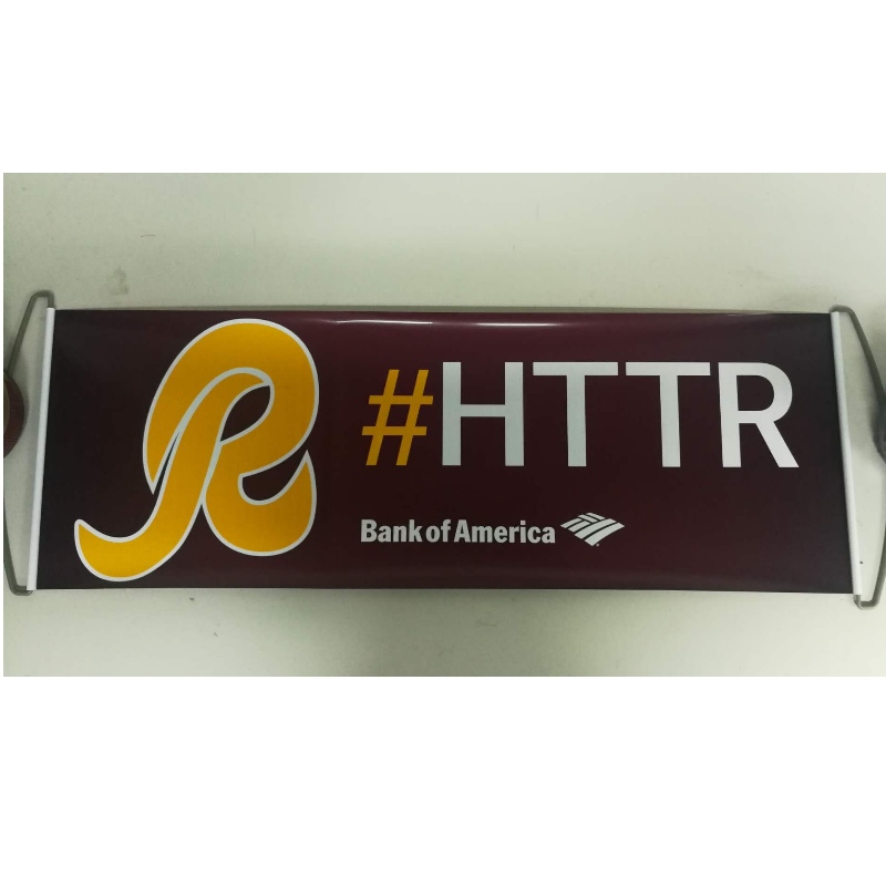 Προσαρμοσμένο Logo Hand Roller Banner- Redskins 24x68CM